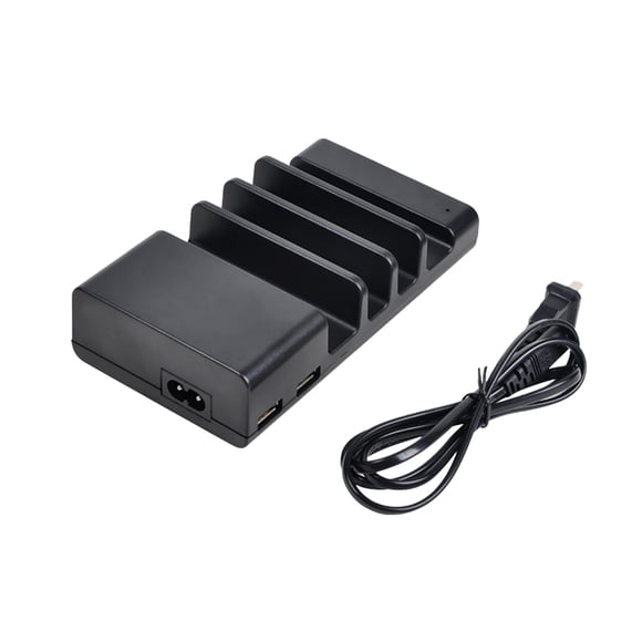 TopLLC USB Charging Station, 4 Ports Charging Station With Stand,Charging Dock Desktop Charging Stand Organizer And Tablets on Clearance