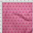 thumbnail image 3 of oneOone Viscose Chiffon Fabric Leaves & Floral Block Printed Fabric 1 Yard 42 Inch Wide, 3 of 4