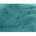 thumbnail image 1 of oneOone Georgette Viscose Fabric Dogs Animal Printed Fabric 1 Yard 42 Inch Wide, 1 of 4
