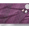 thumbnail image 2 of Soimoi Poly Georgette Fabric Stripe & Moroccan Kaleidoscope Decor Fabric Printed Yard 42 Inch Wide, 2 of 3