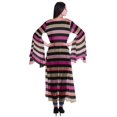 thumbnail image 4 of Moomaya Printed Georgette Beach Clothes For Women Long Shrug Cover Up Cardigan, 4 of 5