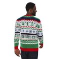 thumbnail image 3 of George Men's Christmas Light-Up Sweater, 3 of 6