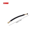 thumbnail image 2 of Flexible Rubber+Copper Tire Valve Extension Tube with American-Style Connector for Car/Bike Inflation, 2 of 9