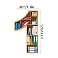 thumbnail image 2 of MesaSe Christmas Pendant Book Storage Rack Party Home Decoration Creative DIY Acrylic With LED Light Hanging Ornament, 2 of 18
