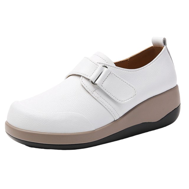 Chaussures Plates Femmes Chaussures Décontractées pour Femmes Confortables à Semelles Épaisses à Talons Compensés