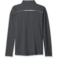 thumbnail image 2 of Hanes Mens Sport X-Temp Performance Quarter-Zip Sweatshirt, M, Stealth, 2 of 2