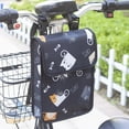 thumbnail image 2 of TIELUTT Car Hanging Bag Car Handle Front Large Capacity Three Storage Bag Motorcycle Hanging Reflectors for Bikes Night Pedal Assist Bikes for Adults Bike Saddle Pack Bike the Patchwork Bike, 2 of 4