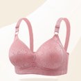 thumbnail image 1 of Weiqiqre Sports Bras for Women Back Fat Smoothing Bra Lace Underwire Full Coverage Padded Bras with Support, 1 of 8