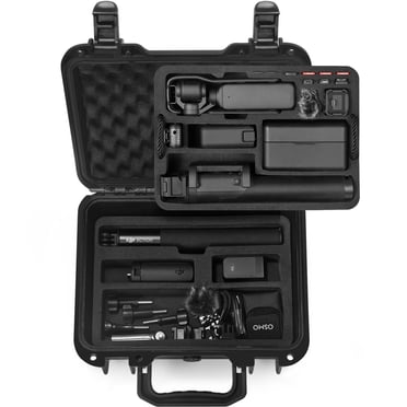 Lekufee Waterproof Hard Case for DJI Osmo Pocket 4, Osmo Pocket 3, Mic 3/2/Mini, Creator Combo,Power Expansion Combo,Vlogging Camera and Accessories(Case Only)