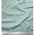 thumbnail image 1 of Soimoi Moss Georgette Fabric Geometric Small Print Fabric by Yard 42 Inch Wide, 1 of 3
