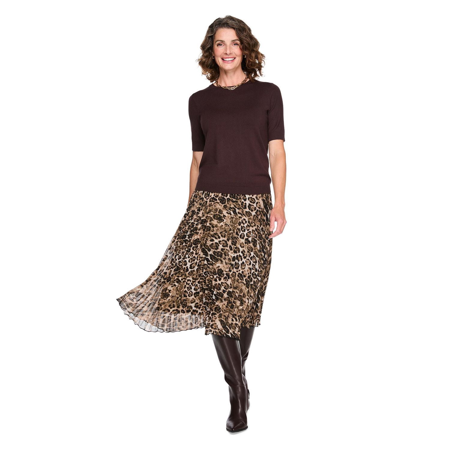 Iyla Women's Pleated Skirt