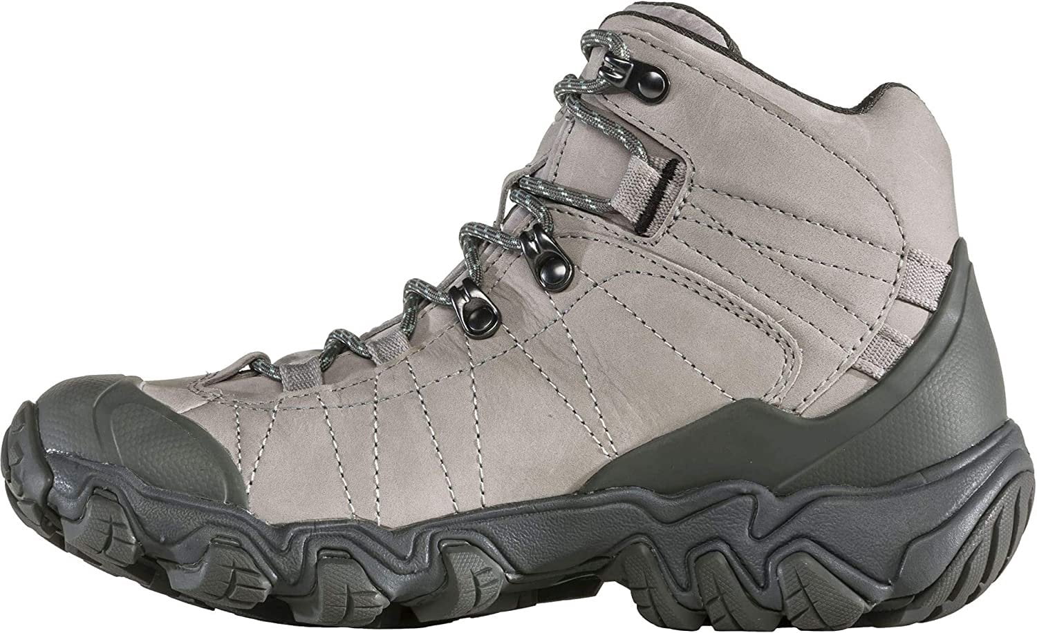 Oboz Bridger Mid B-Dry Botte de Randonnée - Femme Gris Givre 6