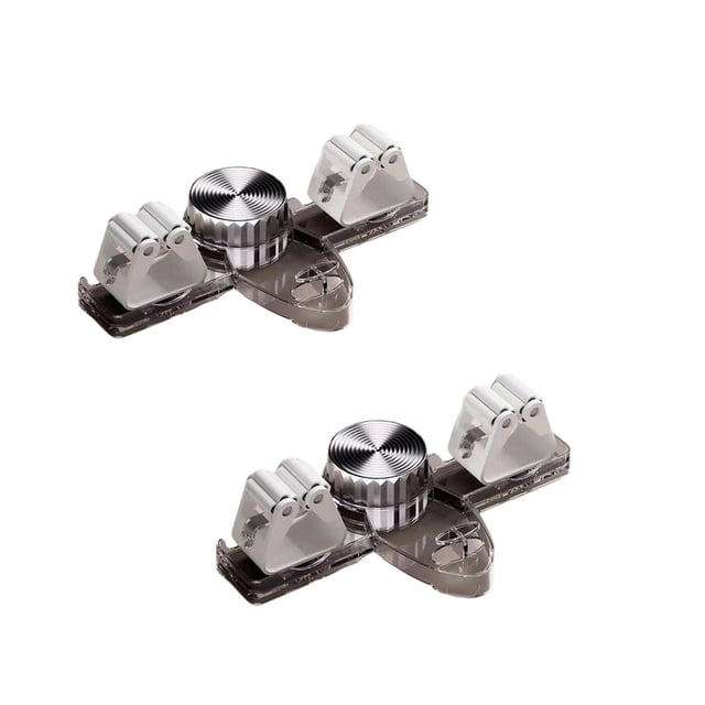 UsRHHA Suction Cup Mop Hanger 2pcs No-Drill Organizer, Adjustable Angle Hook Rack for Bathroom Kitchen Garage, Space Saving Tool Storage