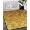 thumbnail image 3 of Ahgly Company Tapis d'Intérieur Lavables en Machine, Carrés Transitionnels Brun Bisque Foncé, Carrés de 4', 3 of 7