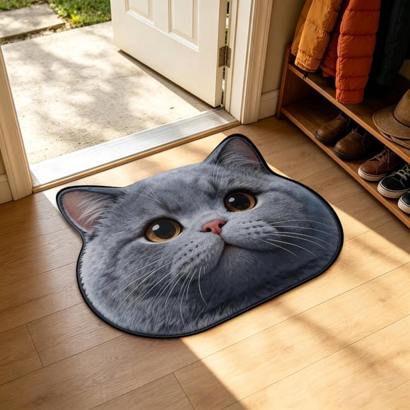 Diatomaceous Earth Doormat Water Absorbing Fast Drying Bathroom Floor Mat | Non-Slips Shower Door Entrance Rug for Home Decor