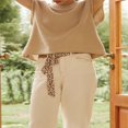 thumbnail image 4 of Pull-over Couleur Unie pour Femmes Col Rond Manches Longues, 4 of 7