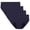 Navy, variant on CFLVAEK 4 Pack Leak Proof Panties for Women Comfort Mid Cut Tummy Control Period Underwear Comfy Cotton Full Coverage Briefs(Gray XXXXXL)