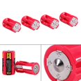 thumbnail image 2 of Greensen AAA to C Battery Converter,Portable 4pcs 4AAA to C Size Parallel Battery Convertor Adapter Holder Cases Box Red, Battery Adapter, 2 of 8