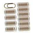 thumbnail image 2 of yuksok 100 Pieces Paper Clips Premium Metal Paperclips for Home Stationery Personal Bronze, 2 of 9