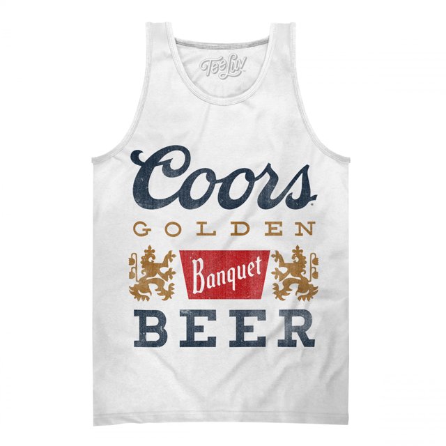 Coors Golden Banquet Bold Logo Tank Top-Medium