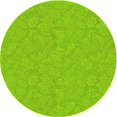 thumbnail image 1 of Ahgly Tapis Rond Lavable en Machine Intérieur Transitionnel Vert Pois, 5 Pieds Rond, 1 of 7