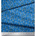 thumbnail image 2 of Soimoi Poly Georgette Fabric Moroccan,Stripe & Beetle Insects Print Fabric by Yard 52 Inch Wide, 2 of 3