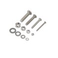 thumbnail image 3 of Kit de Vis Croisées pour Poêle, Ensemble de Rondelles et Écrou Filetage Transparent Haute Résistance M2 M3 M4 M5 pour Machinerie pour Appareil Domestique, 3 of 8