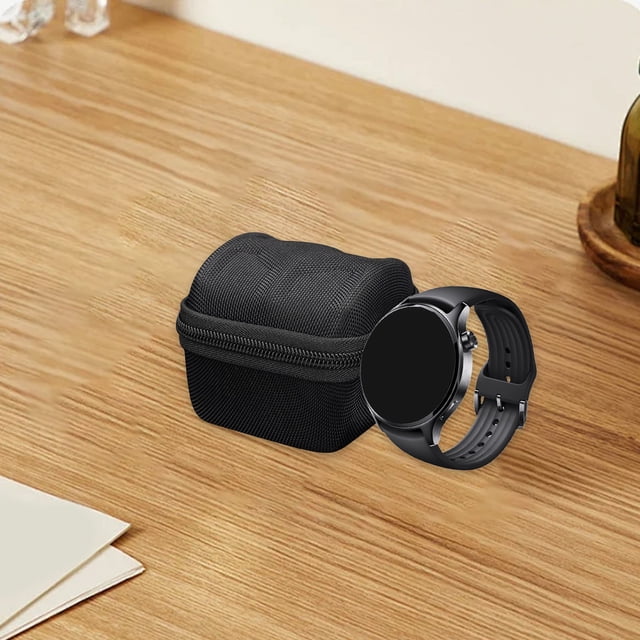 Étui de Rangement Antichoc en EVA pour Montres avec Poignée pour Montres Intelligentes Mécaniques, Protection de Voyage, Coque Rigide, Organisateur