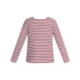 thumbnail image 2 of Girls Tee Red Wine Stripe T-shirt 4-5 Years, 2 of 3