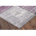 thumbnail image 3 of Lbaiet CH520Z57 Purple Lyanna 5 x 7 ft. Rectangle Area Rug, Purple, White & Gray, 3 of 4
