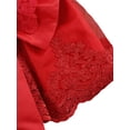 thumbnail image 4 of 2 Pcs Robe pour Nouveau-Née Fille en Dentelle, Robe Tutu de Princesse, Robe de Fête d'Anniversaire et de Vacances + Bandeau, Ensembles 0-24 m, 4 of 5