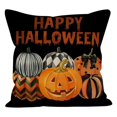 thumbnail image 1 of Halloween Pillowcase Holiday Soft Linen Sofa Cushion Cover Cozy Home Seasonal Throw Pillow Protector, 1 of 4