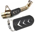 thumbnail image 3 of Couvercle de Protection Thermique pour Échappement de Moto Universel en Acier Inoxydable, 3 of 7