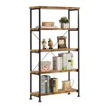 thumbnail image 5 of Coaster Furniture Barritt Collection 5 Shelf Bookcase Shelf, Antique Nutmeg, 5 of 5