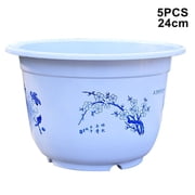 Large Plastic Flower Pot  Thick Planter Garden Indoor Flowers Plant Pot New