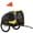 Jaune, variante sur Aosom Remorque de Vélo pour Chien avec Attelage, Roues pour Chiens Moyens, Noir