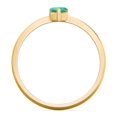 thumbnail image 4 of Heart Birthstone Ring - Emerald (May), 4 of 6