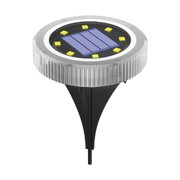 Renjiang Solar Lights Outdoor Waterproof,Garden Solar Lights for Outside Pathway Lights Outdoor Lighting Decor Bright In-Ground Lights for Patio, Yard, Driveway, Step and Walkway