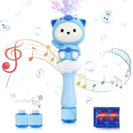 Machine À Bulles Debout – Machine À Bulles Rechargeable Automatique avec Lumières Et Musique | Grand Générateur De Bulle De Célébration en Plein Air, Dispositif D'atmosphère De Fête, Effet De Couleur