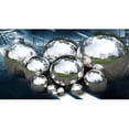 thumbnail image 4 of Stainless Steel Gazing Ball For Home And Garden Adornment, Mirror 97mm, 4 of 8