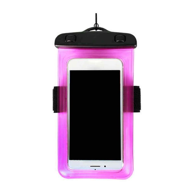 Waterproof Phone Pouch Transparent Dry Bag Swimming Hanging bag Transparent Case Fitness Surfing Arm Container Strong Sealing
