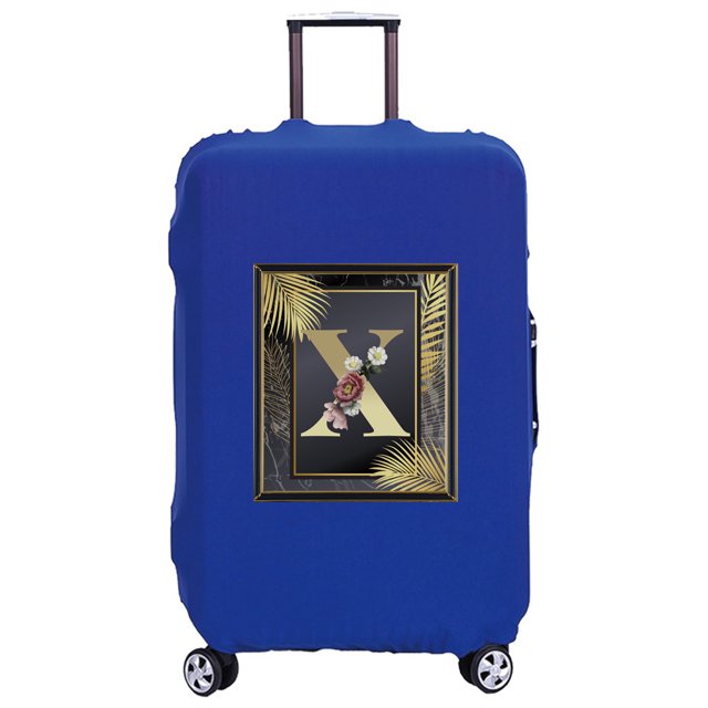 New Travel Suitcase Luggage Covers Protective Covers Scratch Proof Dust Cover Reusable Dust Cover Fgolden Pattern Series 8golden X L