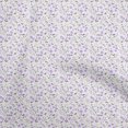 thumbnail image 1 of oneOone Polyester Spandex Medium Purple Fabric Floral Sewing Material Print Fabric By The Yard 56 Inch Wide, 1 of 4
