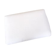 Siruishop Latex Pillow Ergonomic Sleeping Bed Pillow for Side Back and Stomach Sleeper With Outer Cover