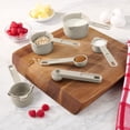 thumbnail image 3 of Mainstays Kitchen 10-Piece Plastic Snap-Together Measuring Cup and Spoon Set, Space-Saving Design, Grey, 3 of 11