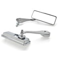 thumbnail image 1 of Krator Custom Bull Dog Rear View Mirrors Chrome Pair Compatible with Harley Davidson XL 883 Hugger Sportster, 1 of 3