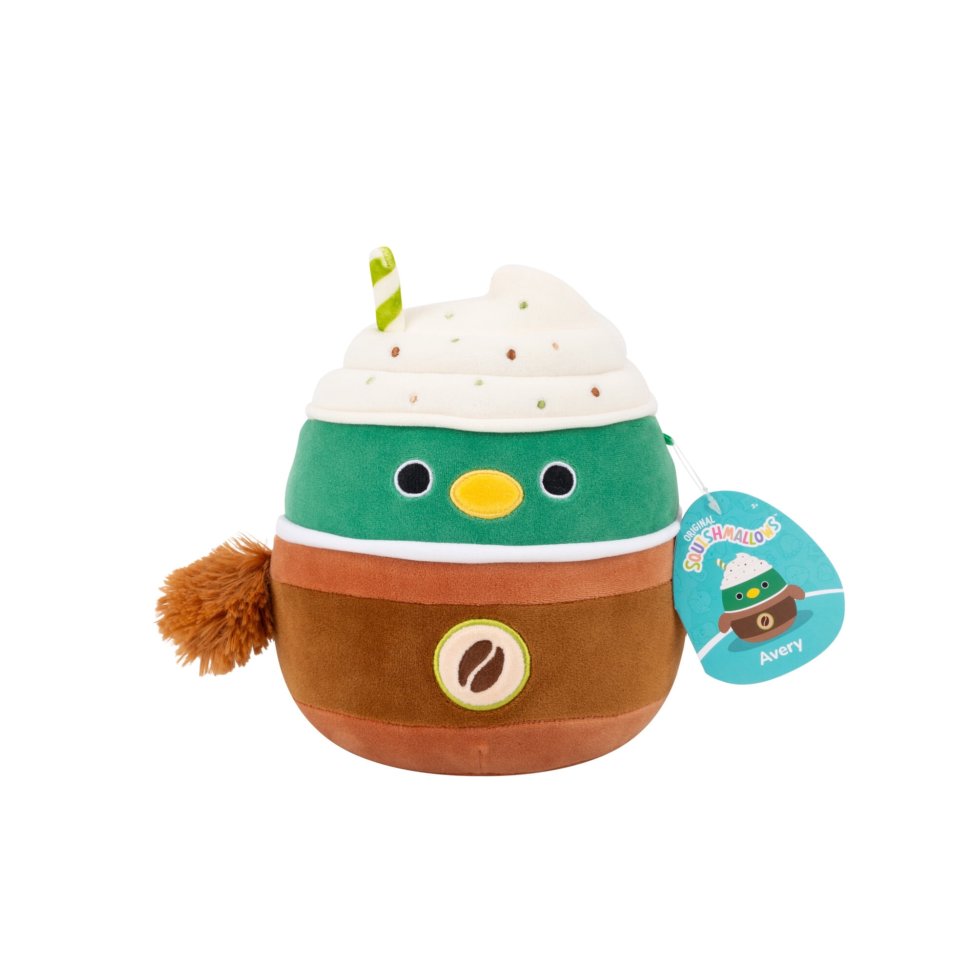 Squishmallows 7.5" Plush - Avery the Mallard Duck Frappe