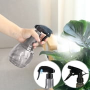 pstuiky Pneumatic Watering Can 400Ml High Pressure Sprayer Adjustable Nozzle Mist to Stream Transparent Bottle Gardening Household Watering