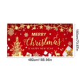 thumbnail image 3 of Drapeau de Garage de Noël Extra-Grand 480x180 cm pour Décoration de Porte Extérieure - Bannière en Polyester Résistant aux Intempéries pour Fêtes Festives, Rassemblements des Fêtes et Présentation de Toile de Fond Saisonnière, 3 of 6