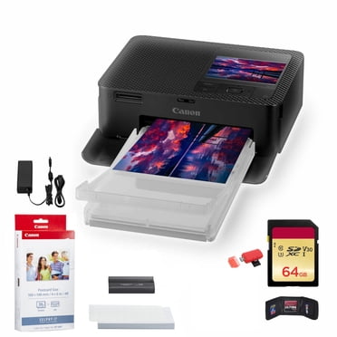 Canon SELPHY CP1500 Wireless Compact Dye-Sublimation Printer (Black) – 4x6 Photo Prints(International Model)